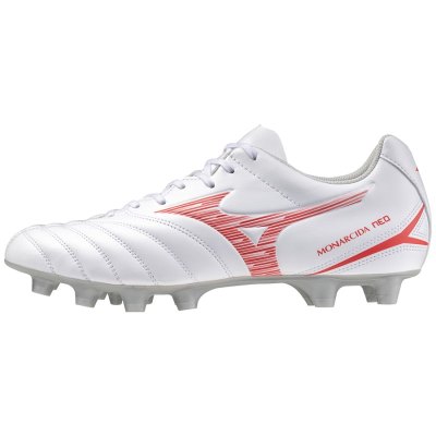 Zapatos De Fútbol Mizuno Monarcida Neo III Select Mujer - Blancos / Rojos - Chile M519BVTZIO